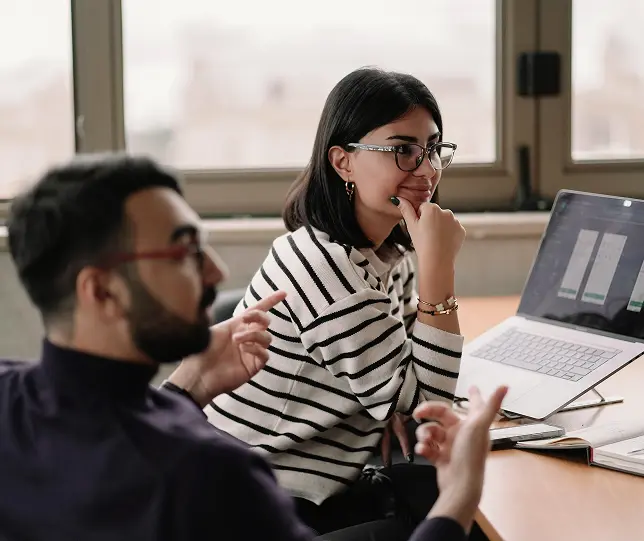 People collaborating